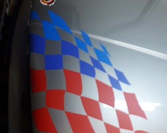 Sticker for Bmw Aufkleber BMW M Flag ltw flag decal for BMW E30 E36 E46 E90 E60 E39 M3 M5 M6 M4 LTW Flag Decal S50 M3