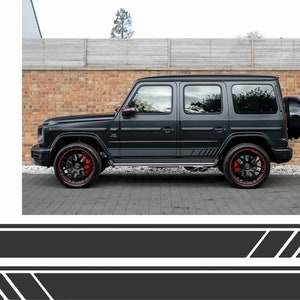 メルセデスベンツ ステッカー エディション1 Gクラス G55 G63 AMG サイドステッカー W463 Gクラス ストライプステッカー