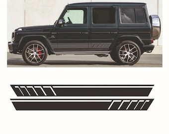 Sticker for Mercedes Benz G55 G63 AMG Side sticker W463 G Class stripe sticker G500 G63 6x6 4x4 Edition