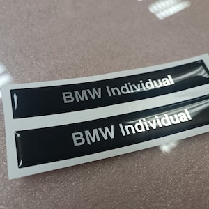 Individual badge for BMW  E36  E39 M5Sticker M3 S50b30 S50B32 M52B30 S62b50 540 525 328 M power All Motorsport sticker