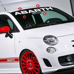 Sticker for FIat Abarth sticker 500 595 Racing stripes Abarth side sticker decal