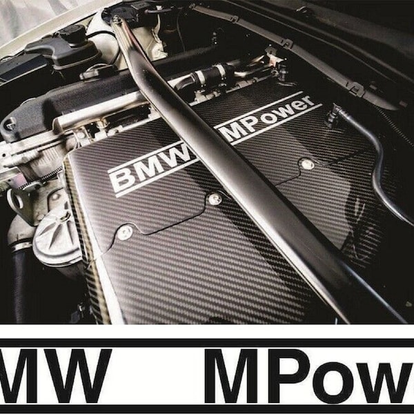 Sticker M Power for BMW E46  CSL Airbox ONLY!!  Airbox sticker bmw airbox sticker E46