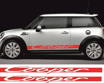 Cooper side stripe Mini cooper sticker Cooper sticker Mini sticker All model