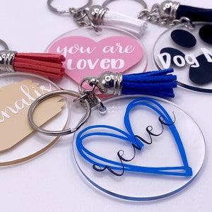 Custom Acrylic Keychains