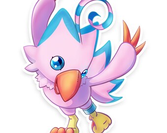 Digimon Biyomon Vinyl Sticker