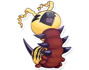 Digimon Kunemon Vinyl Sticker
