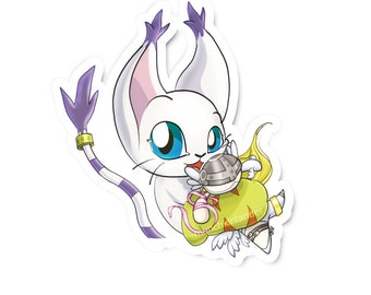 Digimon Gatomon Vinyl Sticker