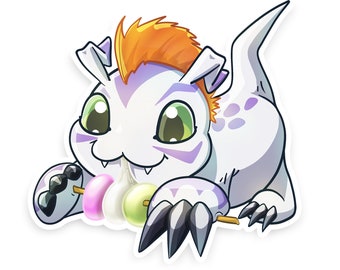 Digimon Gomamon Vinyl Sticker