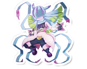 Digimon Teslajellymon Vinyl Sticker
