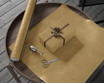 Gold Textur Geschenkpapier, elegante Geschenkverpackung, anspruchsvolle Verpackung, Premium Papierrolle, einzigartige Geschenke, Geburtstagsgeschenkverpackung