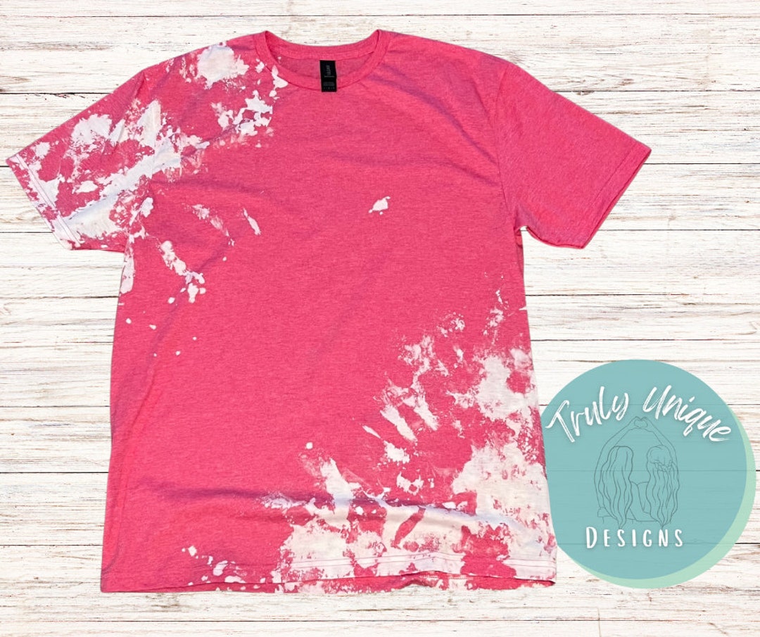 Blank Bleached Shirts Etsy