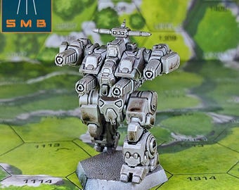 SMB Rifle III American Mecha, Miniature Sci-Fi wargaming