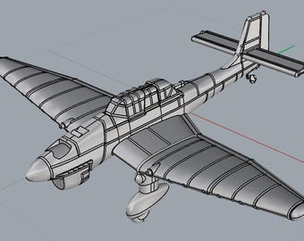 1/200 Junkers Ju-87B Stuka Blood Red Skies