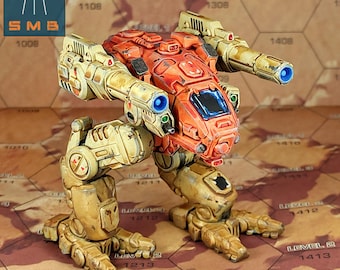 SMB Catusha K2 American Mecha, Miniature Sci-Fi wargaming