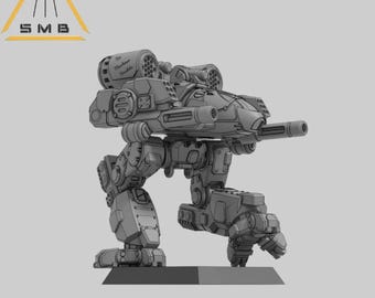 SMB Ebon MOD C SMB Alternate American Mecha, Miniature Sci-Fi wargaming
