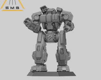 SMB HAMMER3D SMB Alternate American Mecha, Miniature Sci-Fi wargaming