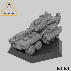 SMB Kuku SMB Alternate American Mecha, Miniature Sci-Fi wargaming