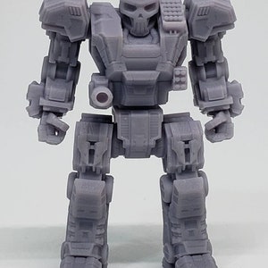 Voxel Mecha Creatine Thunder Punch  Voxel Alternate American Mecha Miniature