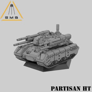SMB Partisan HT SMB Alternate American Mecha, Miniature Sci-Fi wargaming