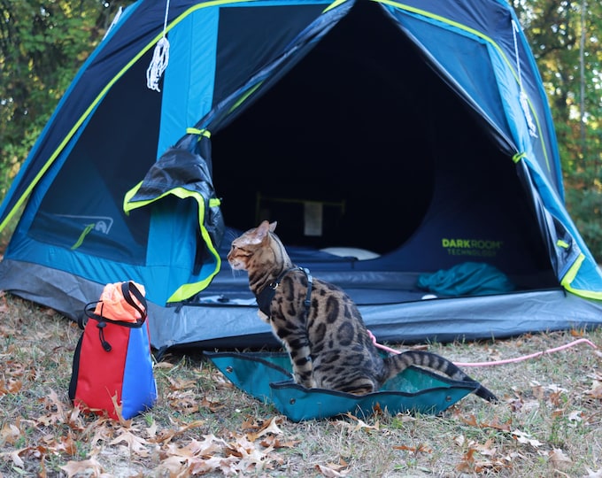 3-in-1 Portable Cat Litterbox Kit: Travel Litter Solution