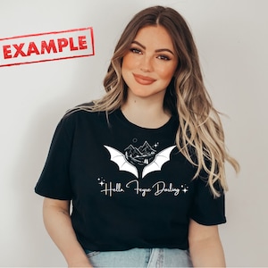 ACOTAR Rhysand Bat Boys SVG: Feyre Darling Cricut-filer (digital nedladdning) bild 2
