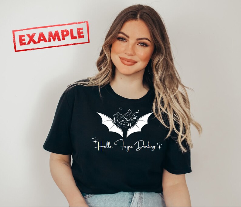 ACOTAR Rhysand Bat Boys SVG: Feyre Darling Cricut-filer (digital nedladdning) bild 2