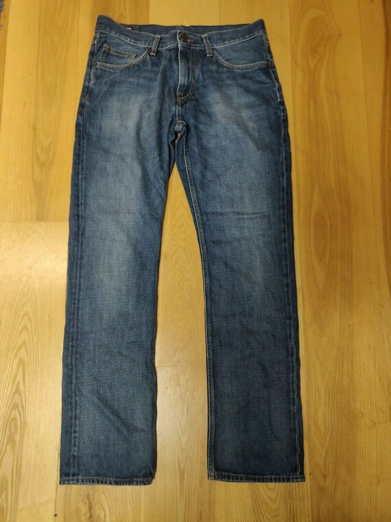 Tommy Hilfiger Blue Denim Jeans Taglia 34W/32L | Etsy Italia