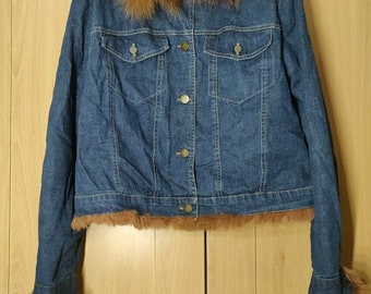 denim jacket fluffy inside