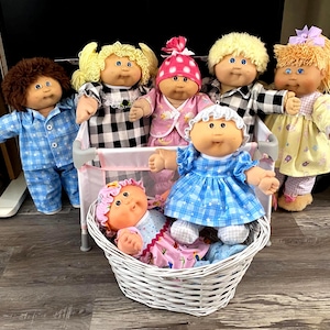 Variety of soft Flannel collection for your Cabbage Patch Kid Dolls and Preemies multiple