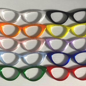 3D Printed Cateye Glasses for Cabbage Patch Kids Dolls–  Fits HM 1,2,3,4,5 &8 +
