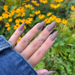 Solid Colors- Press on Nails- Neutrals