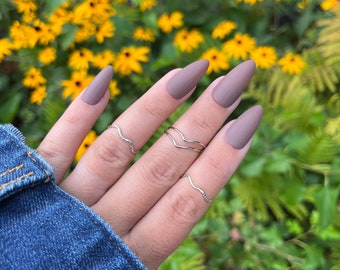 Solid Colors- Press on Nails- Neutrals