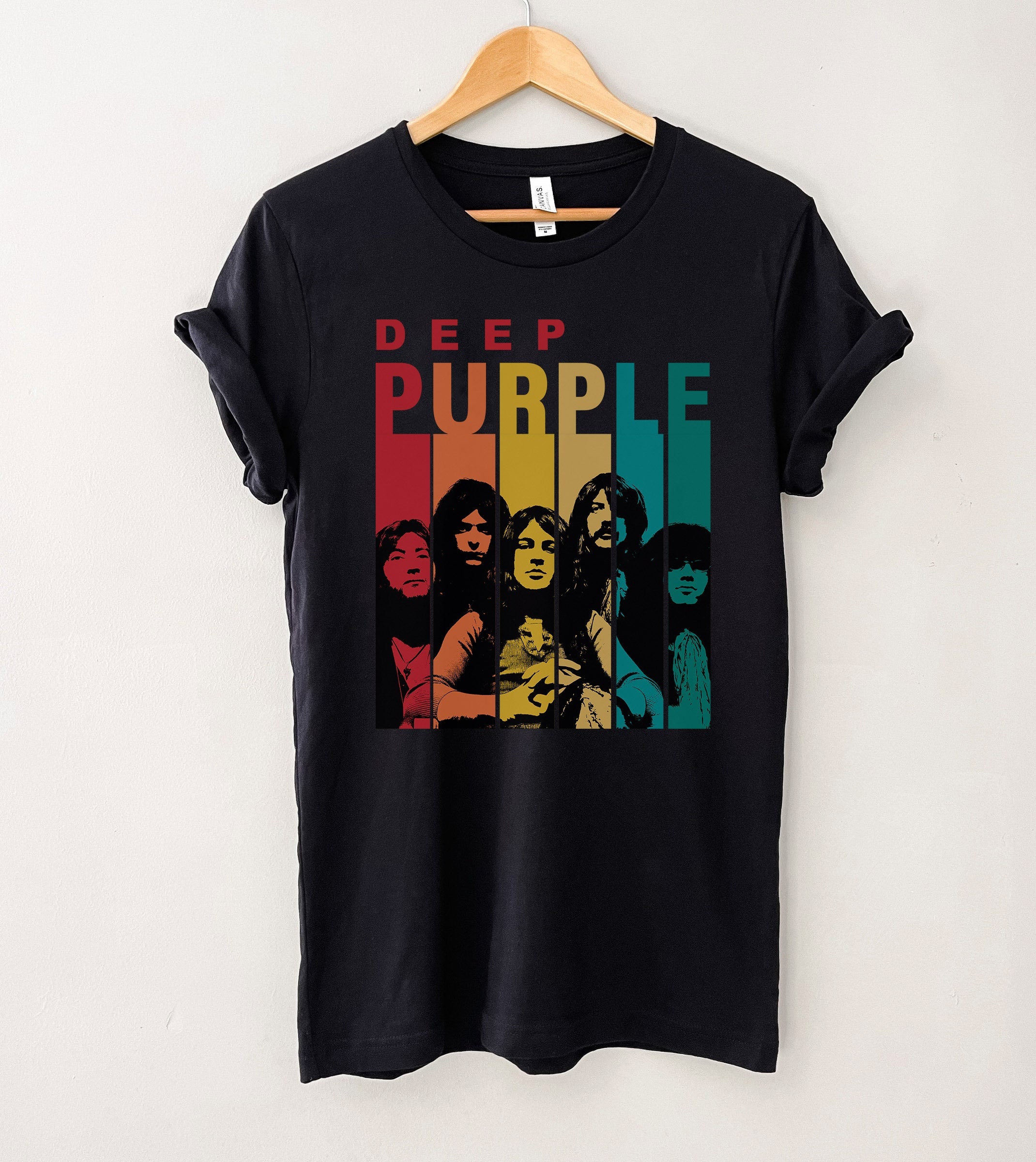 Discover Deep Purple Retro Vintage T-Shirt