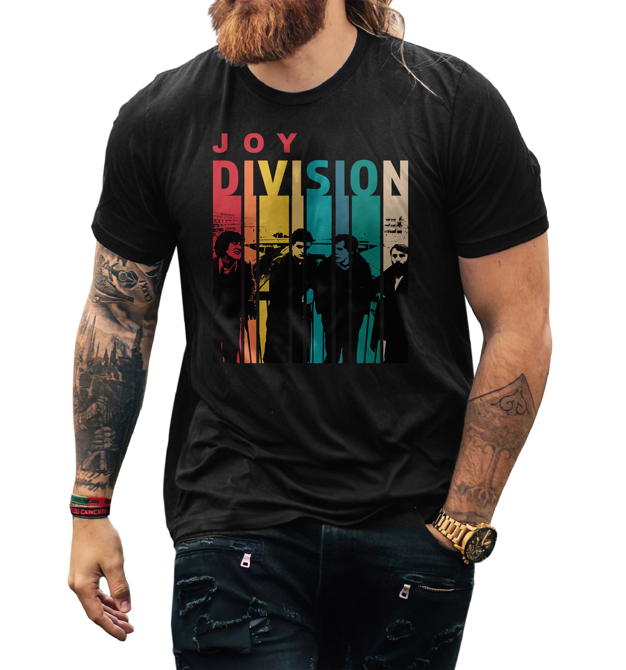 Discover Joy Division Retro Vintage T-Shirt, Joy Division Shirt, Music Shirt