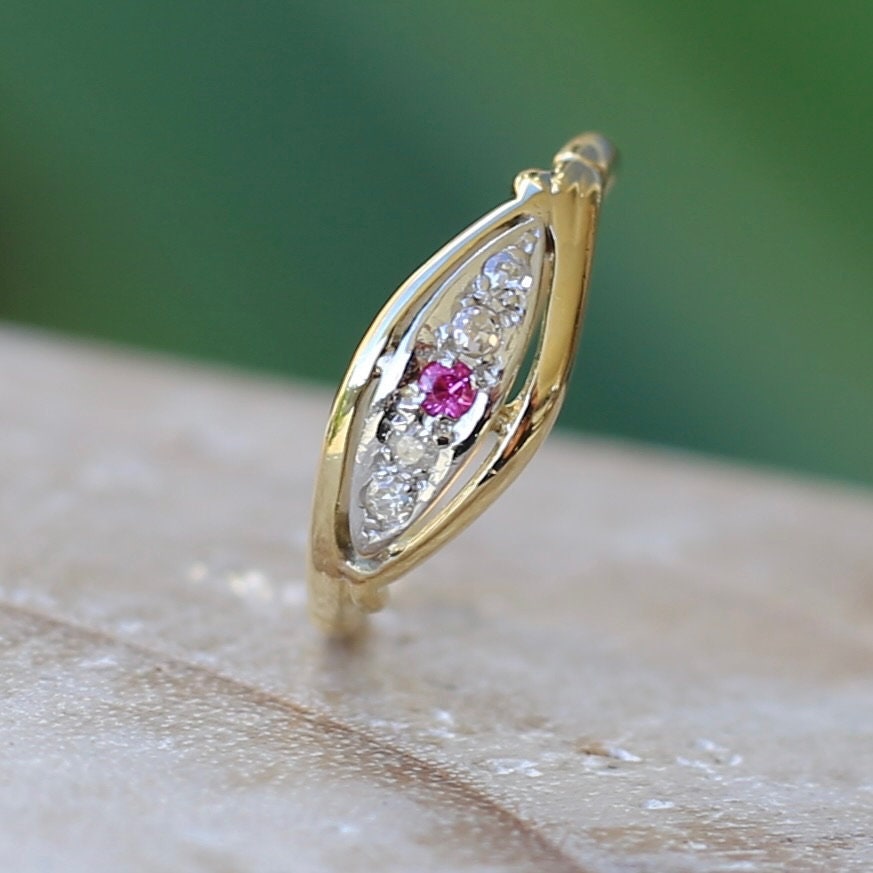 Flexible 18ct Mixed Metal Ring, 18ct Yellow, Rose and White Gold