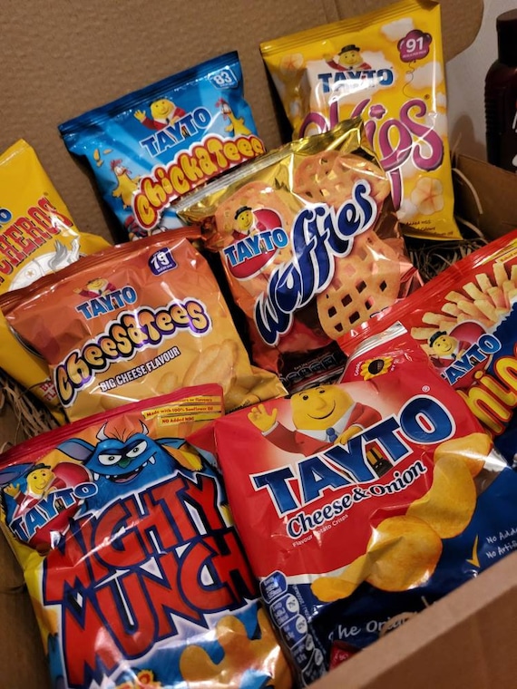 Irish Tayto Surprise Mystery Box Crisps Chips Birthday Him Her Etsy UK