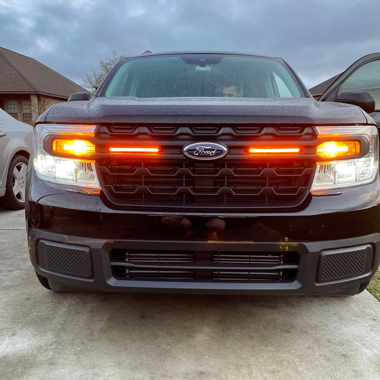 2022 Ford Maverick LED Grille Lights Running Lights and Turn Etsy Finland