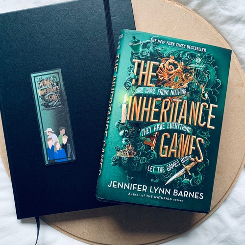 The Inheritance Games Bookmark Set of 2 Bookmarks Stocking Etsy