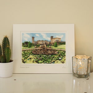 Osborne House, île de Wight Impression artistique