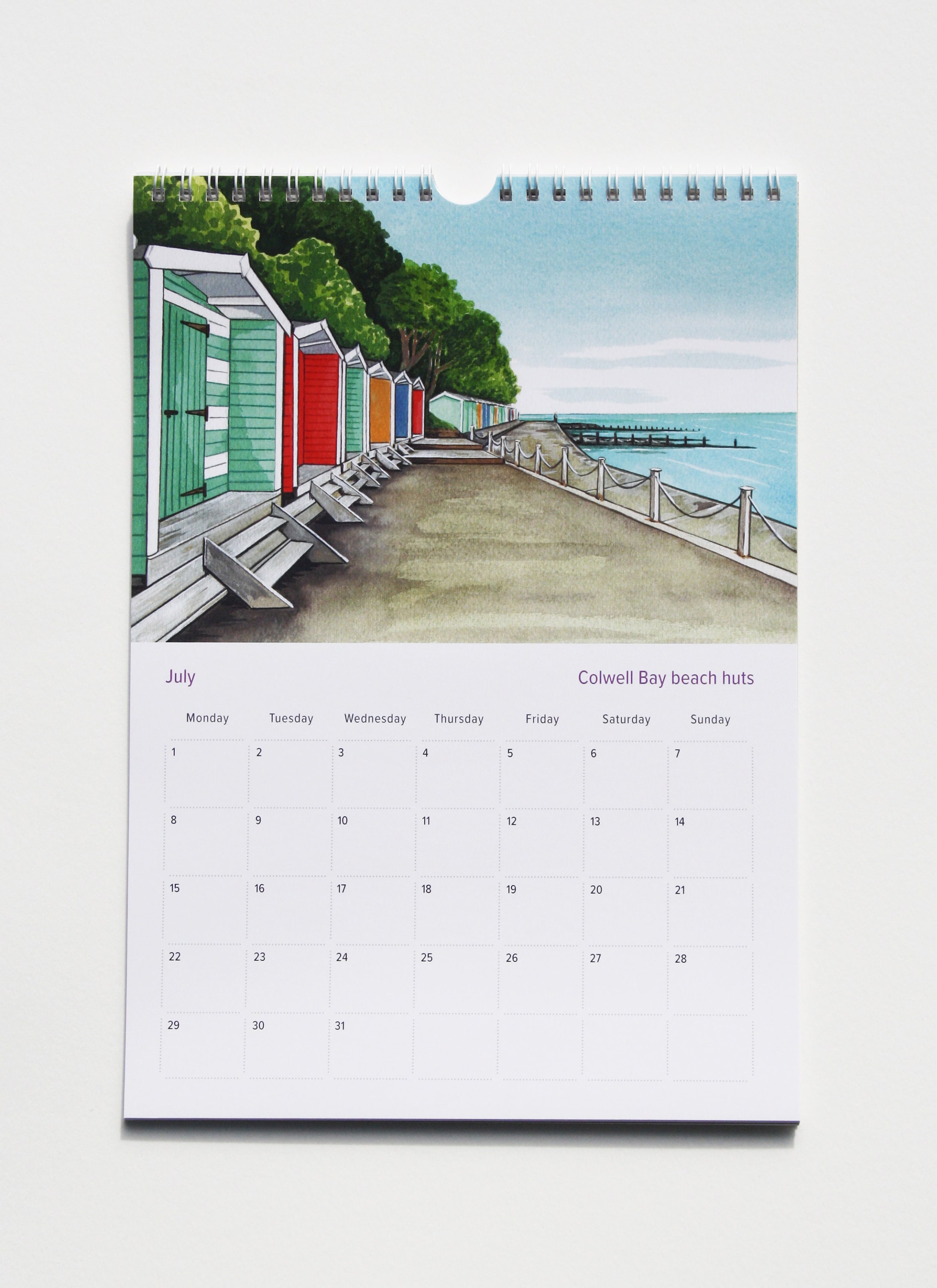 2024 Isle of Wight Calendar — Lilly Louise Allen