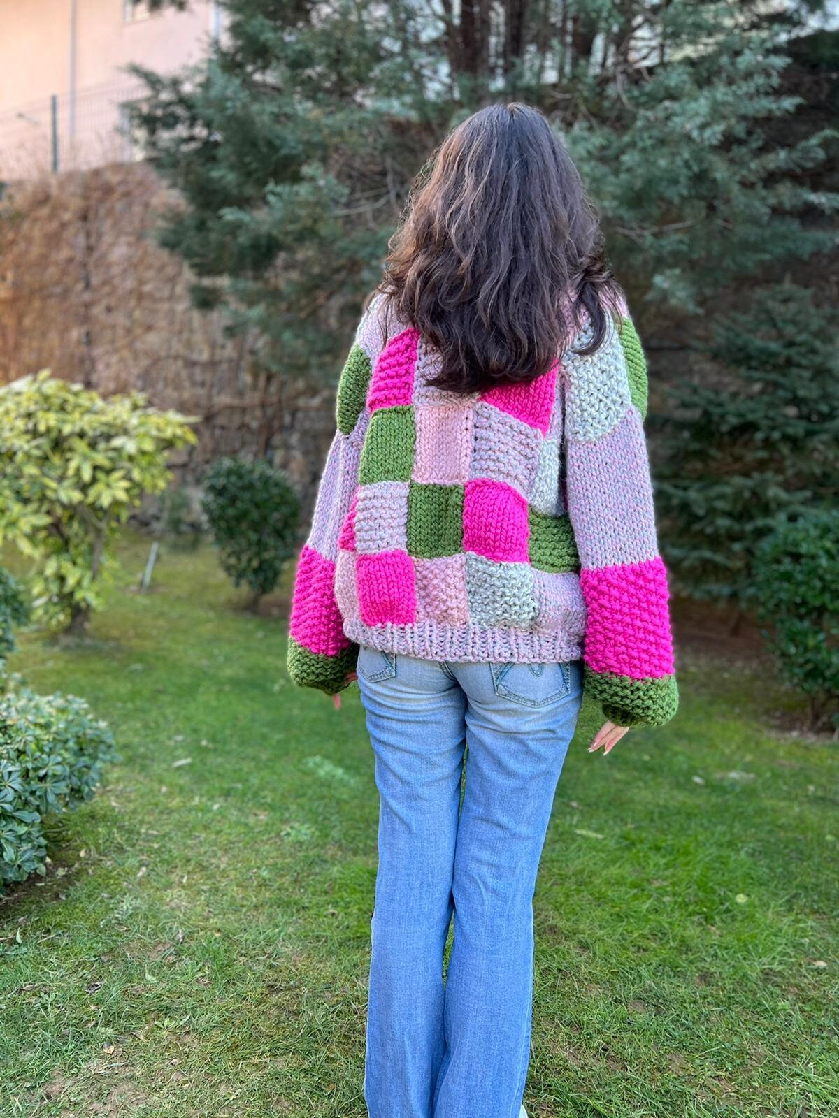 leinwande mama´s patchwork cardigan トップス