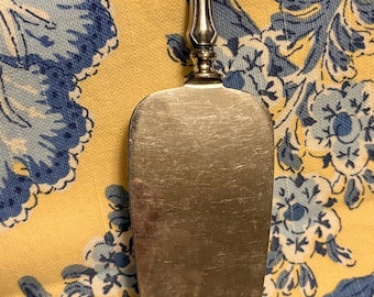 Vintage Webster Sterling Handle Cake Knife Pie Server
