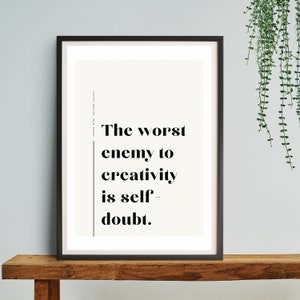 Autumn Leaves Quote Digital Print | Classic Literature Quote | Inspirational Office Gift | Perfect for Home Library Decor