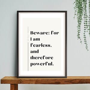 Frankenstein Quote Digital Print | Classic Literature Quote | Inspirational Office Gift | Perfect for Home Library Decor