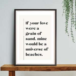 The Princess Bridge Quote Digital Print | Classic Literature Quote | Inspirational Office Gift | Perfect for Home Library Decor