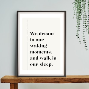 La letra escarlata cita impresión digital / cita de literatura clásica / regalo de oficina inspirador / perfecto para la decoración de la biblioteca del hogar