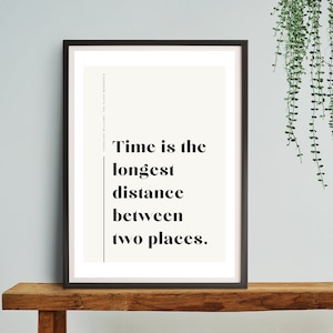 The Glass Menagerie Quote Digital Print | Classic Literature Quote | Inspirational Office Gift | Perfect for Home Library Decor