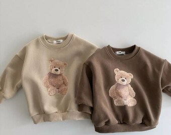girls teddy bear jumper