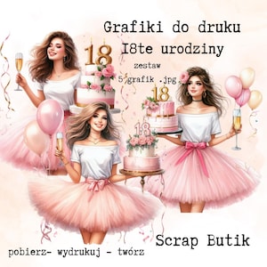 Printable graphics 18th birthday part 1