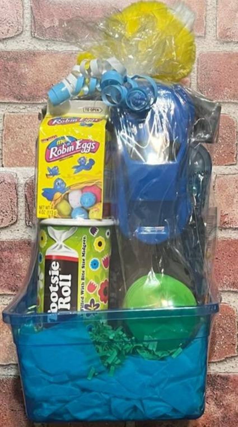 Prefilled Easter Basket. Kids Filled Easter Basket Etsy